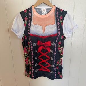 Bavarian Apparel dirndl shirt Oktoberfest outfit women’s large